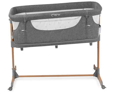 MoMi SMART BED – Łóżeczko 4w1, Szary, 55 x 95 cm MoMi SMART BED – Łóżeczko 4w1, Szary, 55 x 95 cm