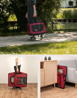 LIONTO Składany Transporter Dla Psów i Kotów Do 10kg