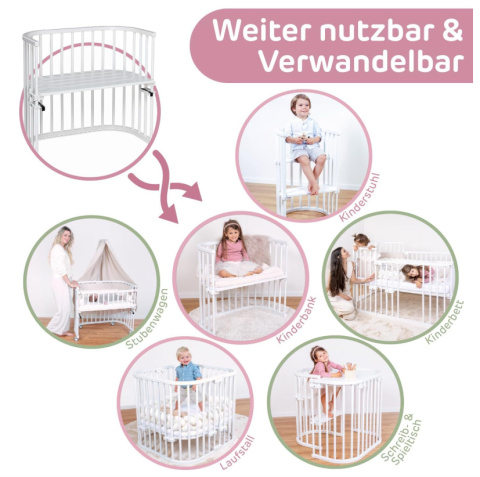 Babybay Oryginalne Łóżko Dostawiane z Litego Drewna Bukowego Babybay Oryginalne Łóżko Dostawiane z Litego Drewna Bukowego