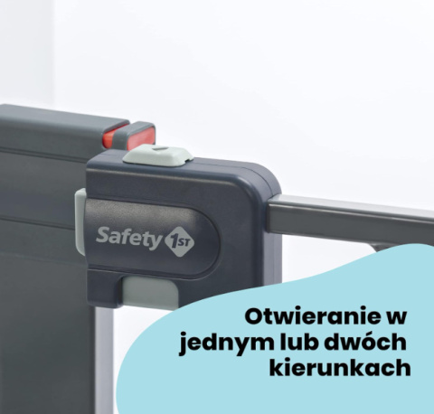 Safety 1st Secure Tech Simply Close – Rozsuwana Bramka Zabezpieczająca, Biała 109-111, 107 Safety 1st Secure Tech Simply Close – Rozsuwana Bramka Zabezpieczająca, Biała 109-111, 107