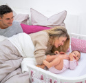 babybay Łóżko dostawne z materacem Medicott Wave