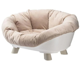 Ferplast Throne Sofa 6 White legowisko dla psa lub kota