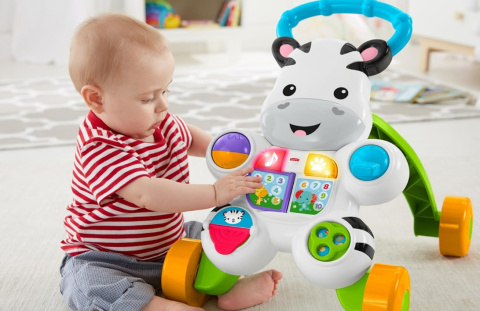 Fisher-Price Zebra Walker – Chodzik Edukacyjny 2w1 Fisher-Price Zebra Walker – Chodzik Edukacyjny 2w1