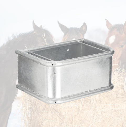 Kerbl Koryto Prostokątne, Pojemność 35L, Wysokiej Jakości, Szare, 45x34x24 cm Kerbl Koryto Prostokątne, Pojemność 35L, Wysokiej Jakości, Szare, 45x34x24 cm