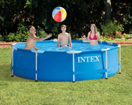 Intex 28200NP Basen Ogrodowy Stelażowy Okrągły Niebieski 305 x 76 cm