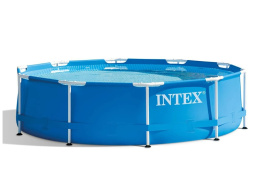 Intex 28200NP Basen Ogrodowy Stelażowy Okrągły Niebieski 305 x 76 cm