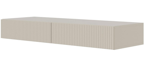 Selsey Veldio Wisząca Toaletka z 2 Szufladami, Szaro-Beżowa, 110 cm Selsey Veldio Wisząca Toaletka z 2 Szufladami, Szaro-Beżowa, 110 cm
