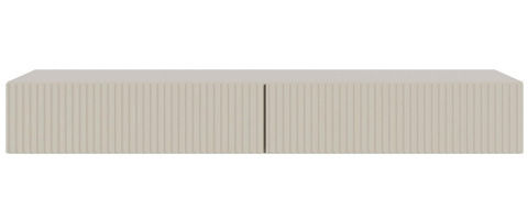 Selsey Veldio Wisząca Toaletka z 2 Szufladami, Szaro-Beżowa, 110 cm Selsey Veldio Wisząca Toaletka z 2 Szufladami, Szaro-Beżowa, 110 cm