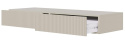 Selsey Veldio Wisząca Toaletka z 2 Szufladami, Szaro-Beżowa, 110 cm