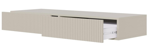 Selsey Veldio Wisząca Toaletka z 2 Szufladami, Szaro-Beżowa, 110 cm Selsey Veldio Wisząca Toaletka z 2 Szufladami, Szaro-Beżowa, 110 cm
