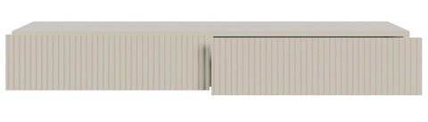 Selsey Veldio Wisząca Toaletka z 2 Szufladami, Szaro-Beżowa, 110 cm Selsey Veldio Wisząca Toaletka z 2 Szufladami, Szaro-Beżowa, 110 cm