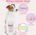 Pet Soft Disposable Dog Diapers – jednorazowe pieluchy dla suczek (XS, czerwone, 20 szt.)