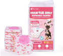 Pet Soft Disposable Dog Diapers – jednorazowe pieluchy dla suczek (XS, czerwone, 20 szt.)