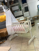 roba Kołyska dla niemowląt 40 x 90 cm z drewna – Mała Chmura