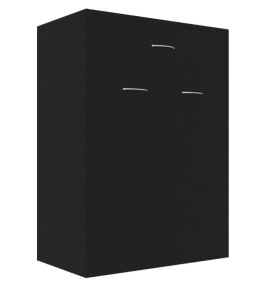vidaXL – Szafka na buty, czarna, 60x35x84 cm