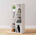 Amazon Basics Regał z 7 Kwadratowymi Przegródkami Biały 50 x 24 x 106 cm