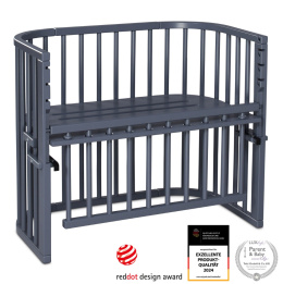 Babybay Maxi Comfort Plus Co-sleeper - Łóżeczko Dostawne, Bukowe Drewno, 89 x 51 cm