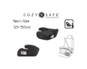 Cozy N Safe Neo i-Size Podwyższenie Siedzenia dla Dzieci 125-150 cm – Bezpieczne, Wygodne, Szybki Montaż Pasa Samochodowego