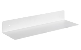 Elegancki Regał Ścienny PKline Jeppe - Biały Metal, Skandynawski Design