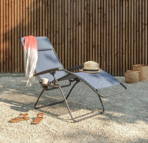 Leżak Lafuma Relax R Clip Batyline® Iso Océan II LFM4020_9870 – Designerski Leżak Ogrodowy z Regulowanym Zagłówkiem Leżak Lafuma Relax R Clip Batyline® Iso Océan II LFM4020_9870 – Designerski Leżak Ogrodowy z Regulowanym Zagłówkiem