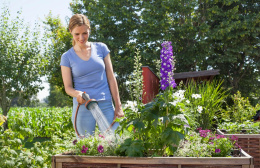 Wielofunkcyjny pistolet zraszający Gardena Comfort do grządek i dużych powierzchni