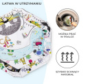 Kinderkraft Mata Edukacyjna SMARTPLAY Interaktywna z Funkcją Suchego Basenu i 7 Zabawkami