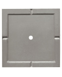 Donica Beliani DION Ceramic 33 cm Jasnoszara – Elegancka Donica Ogrodowa