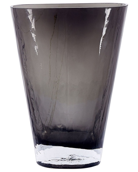 Wazon Beliani MITATA Szklany 20 cm Szary – Dekoracyjny Wazon Stołowy Wazon Beliani MITATA Szklany 20 cm Szary – Dekoracyjny Wazon Stołowy