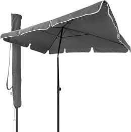 VOUNOT Prostokątny Parasol Ogrodowy / Balkonowy 200x125 cm, Pochylany