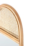 Beliani Lustro Stojące BRUSSEY 170 cm Rattan Naturalny