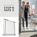 Bramka Zabezpieczająca Hauck Stop N Safe 2, Rozporowa + Rozszerzenie 21 cm (96-101 cm)