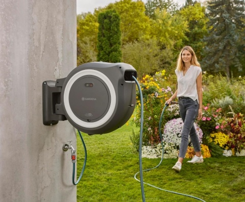 Gardena Akumulatorowa Naścienna Skrzynka na Wąż PowerRoll XL Solo Gardena Akumulatorowa Naścienna Skrzynka na Wąż PowerRoll XL Solo