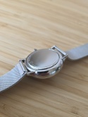 Zegarek Skagen RIIS 40 mm z Szarą Tarczą i Srebrną Bransoletą Mesh