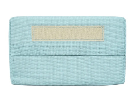 Beliani Leżak bujany CAMPO metalowy jasnoniebieski