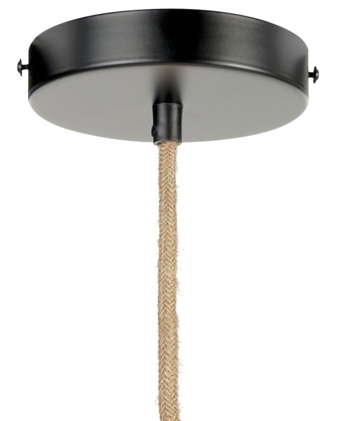 Lampa Wisząca Sufitowa Beliani CHAMBO Papierowa 45 cm Naturalna Styl Japandi