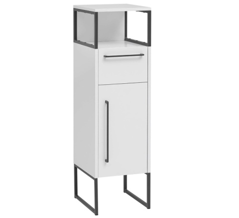 Szafka Łazienkowa Średnia SCHILDMEYER Limone – Biały Mat / Antracyt Stal