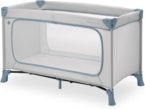 Łóżeczko turystyczne hauck Dream N Play Plus Dusty Blue składane 0–15 kg